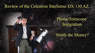 Review of the Celestron StarSense Explorer DX 130AZ  Navigate With Your Phone [upl. by Yrrab655]