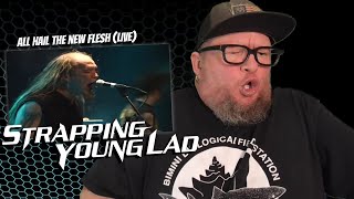 STRAPPING YOUNG LAD  All Hail the New Flesh LIVE First Reaction [upl. by Audra]