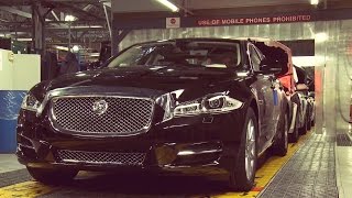 Jaguar XJ Production [upl. by Alcina635]