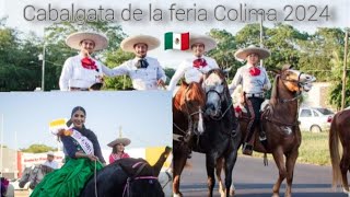 cabalgata de inauguración de laFERIA De COLIMA 2024 🇲🇽🐴✨ [upl. by Autumn]