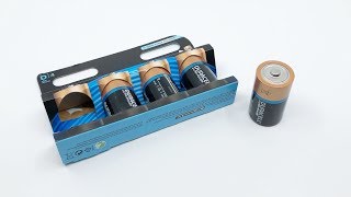 Duracell Ultra Power Alkaline Batteries D size LR20 MX1300 with PowerCheck [upl. by Newra]