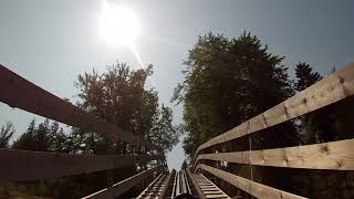 alpine coaster OchsenkopfBischofsgrün FullHD Onride [upl. by Ajiat845]