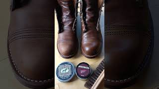 Red Wing Boots Polished Iron Ranger 8111 Amber Harness [upl. by Leirad888]