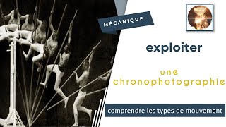 Comprendre une chronophotographie et types de mouvement vitesse et trajectoire 🚀niveau 6e et [upl. by Imat]