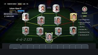 LATIUM VS ROMA FC SBC CHEAPEST SOLUTION NO LOYALTY  Fifa 22 Ultimate Team [upl. by Okwu]