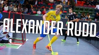 Alexander Rudd  Floorball Highlights  Goals Assists Passes amp Dribbles [upl. by Neret117]