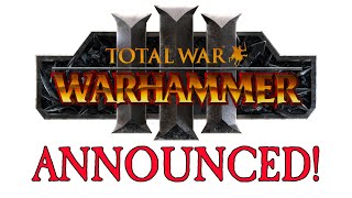 TW WARHAMMER 3 ANNOUNCED Cathy Kislev amp Chaos Daemons [upl. by Enrico]