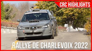 CRC Highlights Rallye de Charlevoix 2022 [upl. by Keisling]