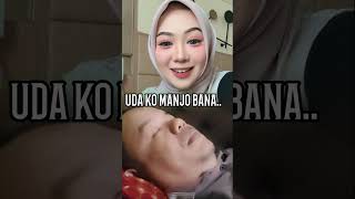 Uda iko Manjo Bana samo Uni Fauzana lucu funny 😆🤣 [upl. by Madden]