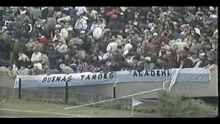 Racing Club 2 vs Newells 0 Torneo 8687 [upl. by Trevar]