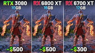 RTX 3080 vs RX 6800 XT vs RX 6700 XT  Test in 9 Games  1440p [upl. by Pogah837]