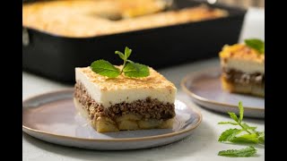 authentischgriechisches Moussaka🍆🥔🌿 [upl. by Ellierim]