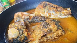 Dans la cuisine avec moiPOISSON CHINCHARD à la sauce tomate delicieuxrecette simple et rapide [upl. by Nihi]