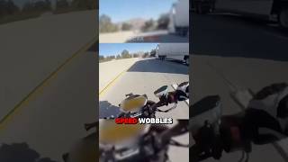 Biker slides under a Semi Truck🫤Hammymoto [upl. by Kori]