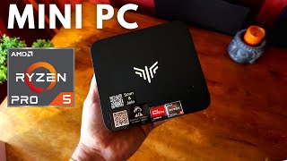 Este MINI PC NIPOGI monta un RYZEN 5 PRO 5675U 🔥 [upl. by Acenahs]