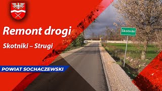 Remont drogi Skotniki – Strugi [upl. by Leah153]