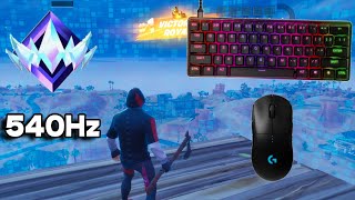 20 MIN Steelseries Apex Pro 🤩 Unreal Reload Ranked 💰 Satisfying Keyboard Fortnite 540 FPS 4K [upl. by Adiari]