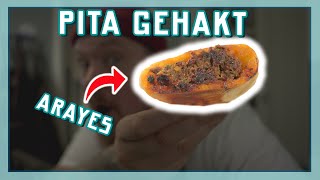 PITA GEHAKT ARAYES  EtenmetNick  How to [upl. by Kessiah]