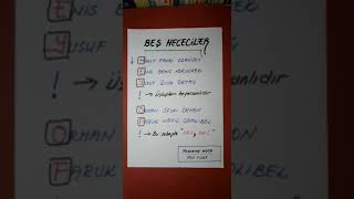 Beş hececiler şifreleme [upl. by Frendel343]