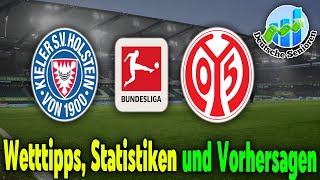 Mainz 05 bei Holstein Kiel Statistiken und Vorhersagen [upl. by Dumond942]