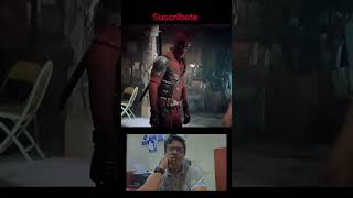 Deadpool conoce a Gambito 🤩 deadpool3 deadpool gambito shorts [upl. by Neevan]