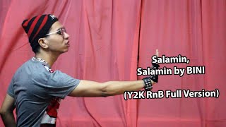 Salamin Salamin by BINI Y2K RnB Full Version cover by Jopper Ril [upl. by Lani480]