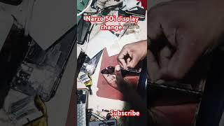 Narzo 50i display change by khushboo mobile repairing centre Gopalganj Bihar [upl. by Einotna]