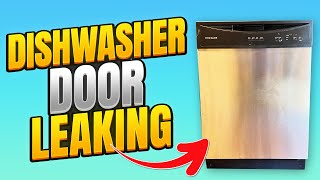 Frigidaire Dishwasher Leaking From Bottom of Door [upl. by O'Neil76]