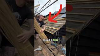 Roof made out of STRAWS👀🚀🔥 thethatchingguy story viralvideo shorts [upl. by Hulbig]