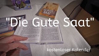 quotDie Gute Saatquot Kalender kostenlos Free Christian Bible Reading Calendar [upl. by Cusack]