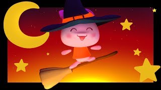 Petite sorcière  Danse et comptine dHalloween pour les enfants  Titounis [upl. by Janean]