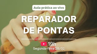 Como Fazer Reparador de Pontas Natural [upl. by Amikay]