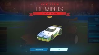 NEW GOLD DOMINUS IN ROCKET LEAGUE [upl. by Repsihw80]