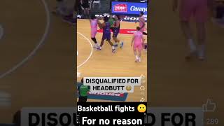 Basketball fights never stops basketballfights sportsnews basketballshorts [upl. by Onaicul]