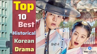 Top 10 Best Historical Korean Drama In Hindi Dubbed On MX Player  Movie Showdown [upl. by Kloman]