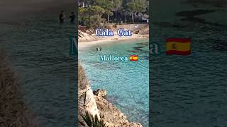 Cala GAT  Mallorca 🇪🇸 playasdemallorca short [upl. by Thurmond]