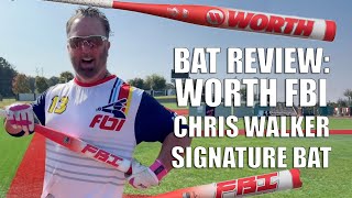 Bat Review 2024 Worth Chris Walker HallOfFame Senior Softball Slowpitch Bat [upl. by Elisabeth]