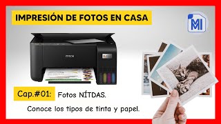 Guía impresión de FOTOS 1️⃣ Ya NO más fotos borrosas Obtén fotos NITIDAS con tinta pigmentada o DYE [upl. by Inimod]