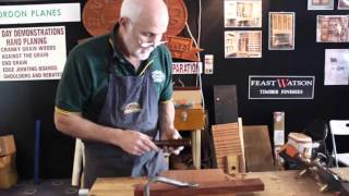 Making a sliding dovetail with the moving fillister amp side rebate plane [upl. by Oiraved]