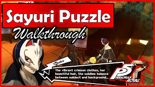 Persona 5 Royal  Real Sayuri Puzzle Walkthrough  Madarames Palace [upl. by Emsmus533]