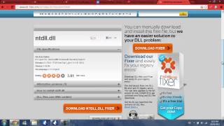ntdlldll download and fix [upl. by Gnehp]