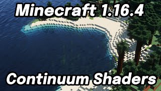 How to Install Continuum 20 Shaders and Optifine in Minecraft 1164  1165 [upl. by Morez]