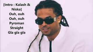 Kalash  koussi koussa ft niska paroles lyrics [upl. by Moscow]