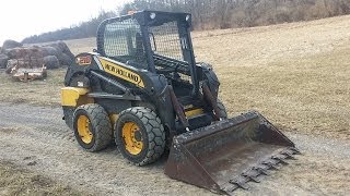 2011 New Holland L218 Skid Steer Loader [upl. by Rella]