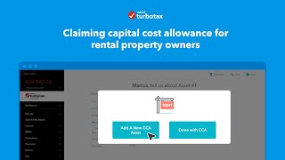 Claiming CCA on rental incomeproperties  TurboTax Support Canada [upl. by Nnylyar]