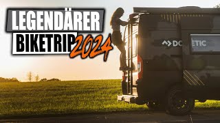 Unser erster Biketrip mit Camper Van  Road to Faaker See [upl. by Otti]