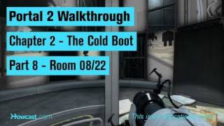 Portal 2 Walkthrough  Chapter 2  Part 8 Room 0822 [upl. by Tsui400]