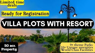 Villa Plots in bangalore  Plots for SaleNew Villa Project Plotted developmentSPA Eco City plots [upl. by Truscott]