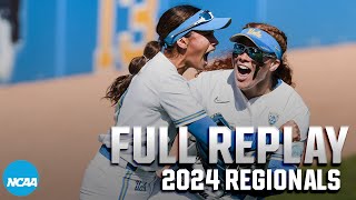 UCLA vs Virginia Tech 2024 NCAA softball regional final  FULL REPLAY [upl. by Lief361]