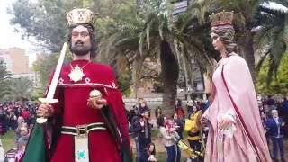 Trobada de Gegants de les Fires i Festes de Sant Narcís a Girona 2016 II [upl. by Calen]